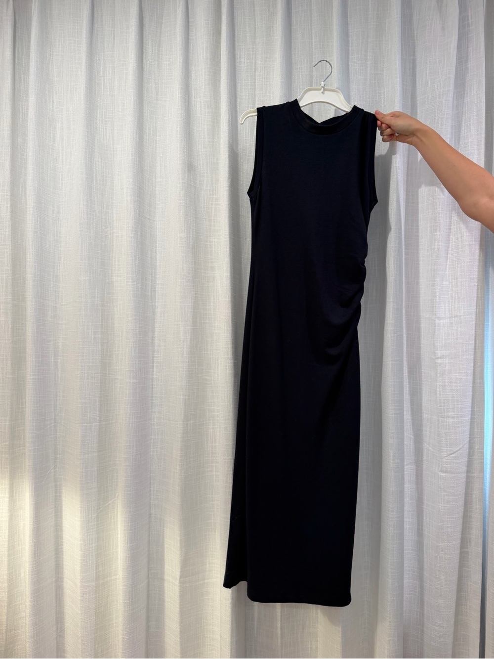 Vince Black Sleeveless Maxi Dress
